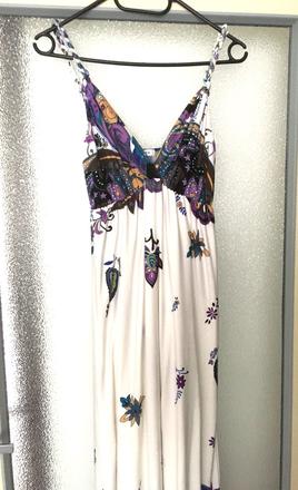 Elastické letné maxi šaty angela veľ. m/l, m