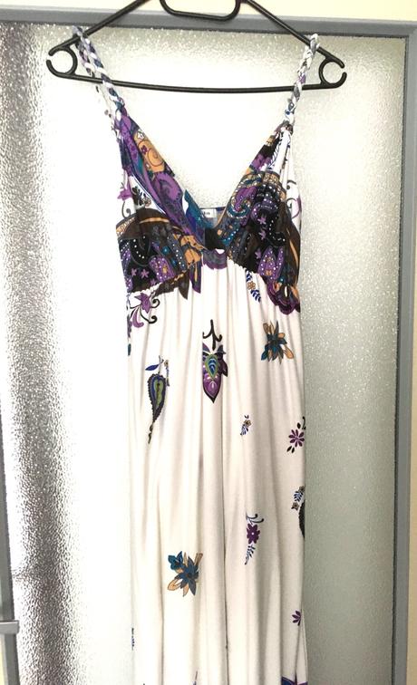 Elastické letné maxi šaty angela veľ. m/l, m