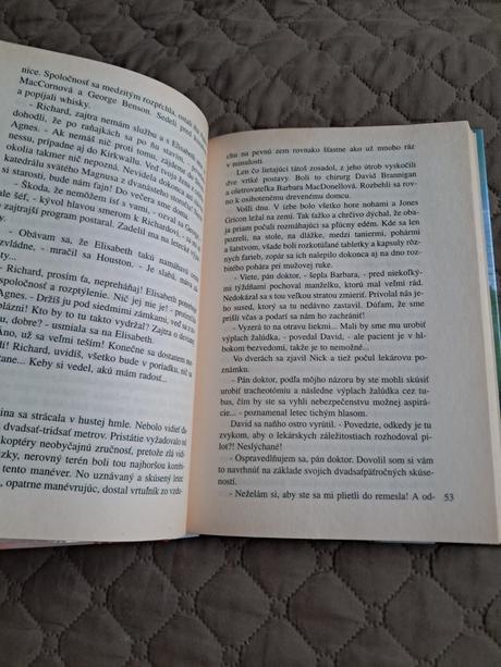 Kniha búrka nad nemocnicou, 