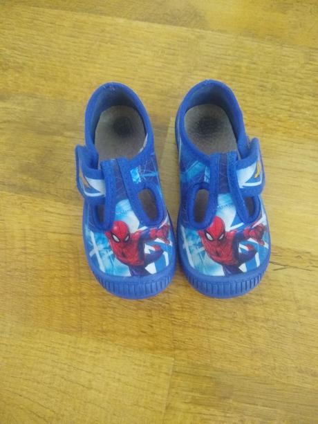 Papučky spider-man., marvel,24