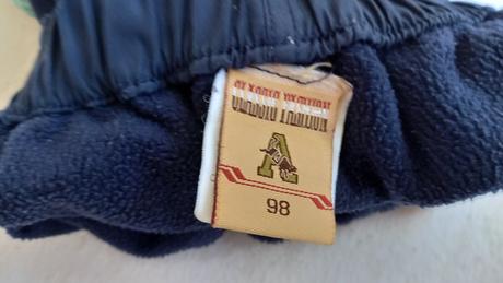 Zateplene sport.nohavice 98, 98