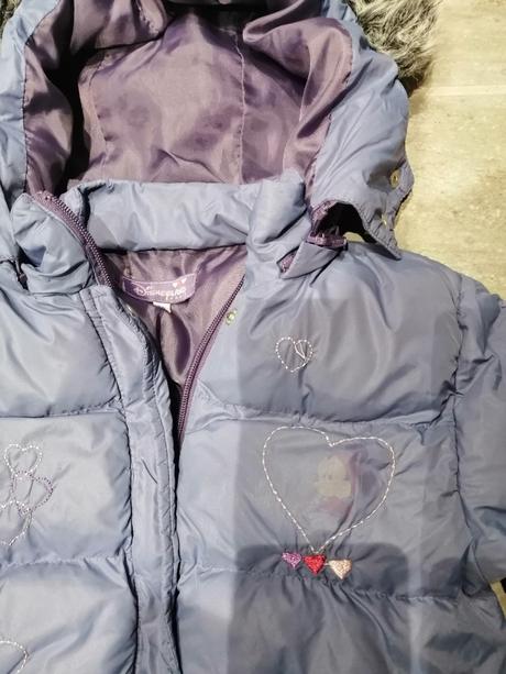 Fialová bunda disney v110, 6r., disney,110