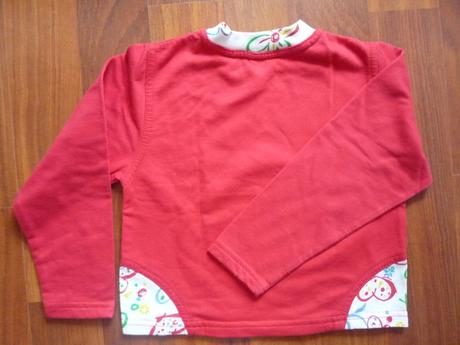 Mikina s kvietkom, damini,122