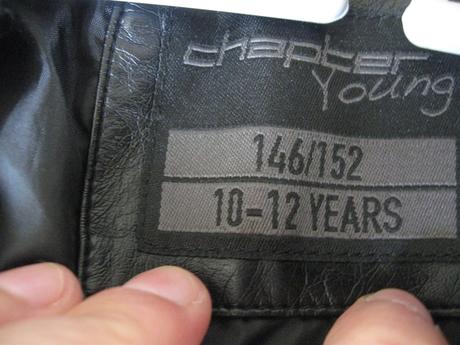 Dievčenská čierna koženková bunda, 158/164 aj s, chapter young,158