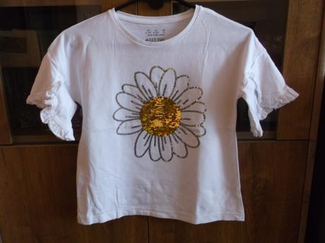 Letné dievčenské tričko, look,140