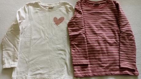 2x zateplené tričko s dlhým rukávom veľ.122/128, kuniboo,122