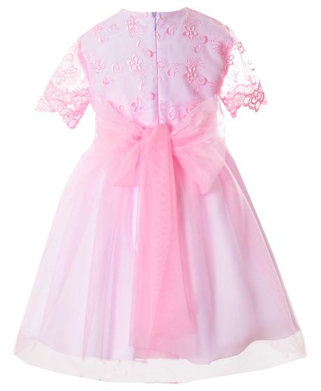 Dievčenské šaty mia ružová, 86 - 116