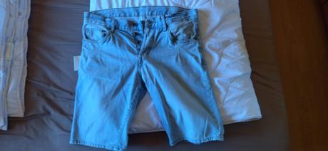 Riflové kraťasy, h&m,32