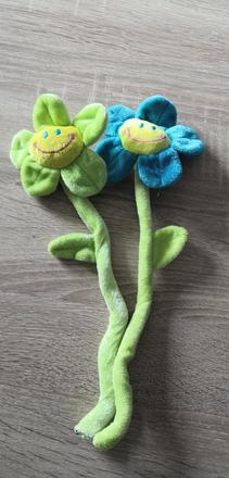 Plyšové kvietky,
