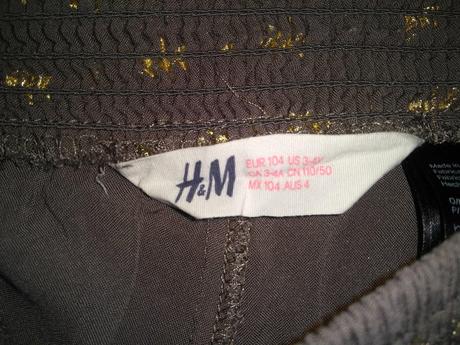 Letné nohavice, h&m,104