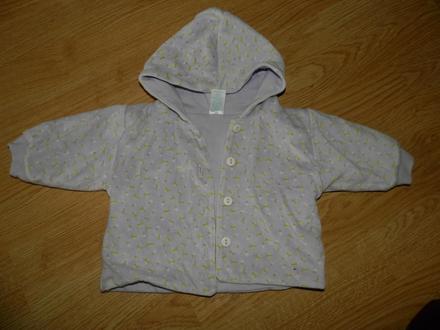 Teplučka jemnučka mikinka pre novorodeniatko, 56