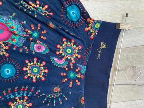 Desigual, suknička pružná,bavlnená-36/38, desigual,36