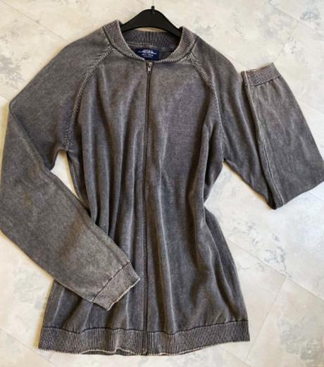 Športový vintage sveter, pull&bear,l