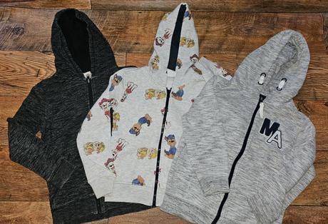 Mikina mikiny tlapková patrola 116 122 3ks, 116