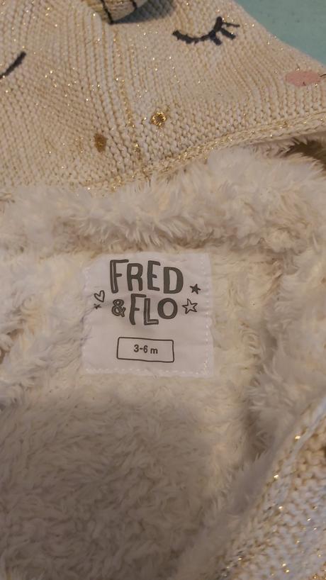 Zateplený svetrík jednorožec 68, f&f,68