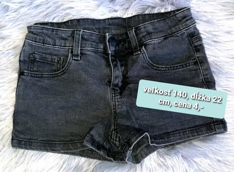 Dievčenské kraťasy, c&a,140