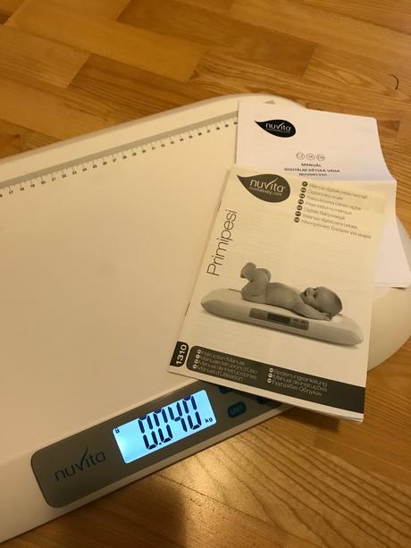 Nuvita dojčenská váha, nuvita