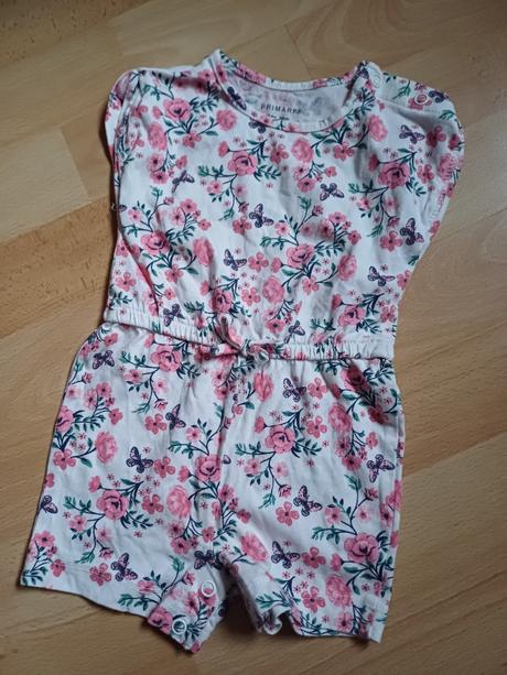 2 letné overaly v.68 / 3-6 mes, primark,68