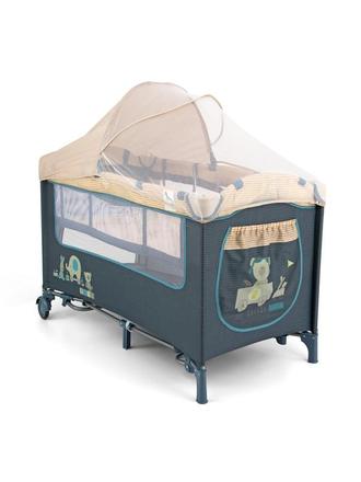 Cestovná postieľka  deluxe blue , šírka (cm): 60,dĺžka (cm): 120