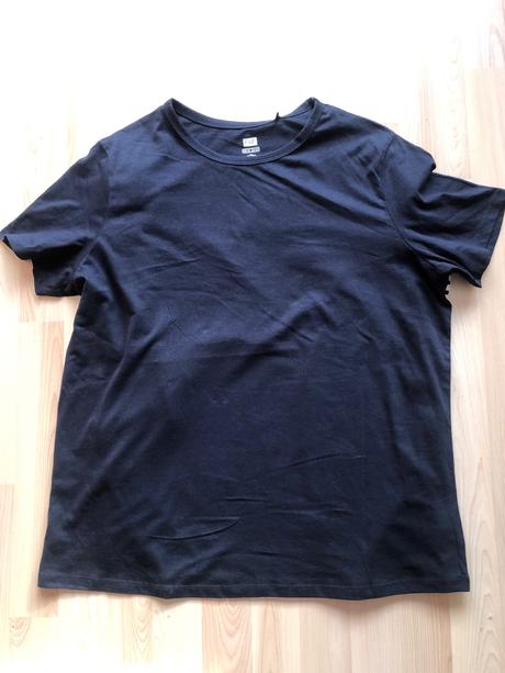 Tricko tmavomodre 38, 40, 44 a 48, f&f,44