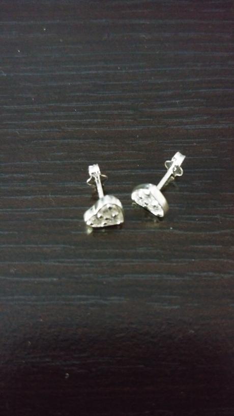 Strieborne nausnicky pre dievčatká, 