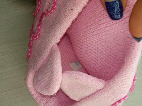 Dievčenská ružová zimná čiapka s goralkami, 116