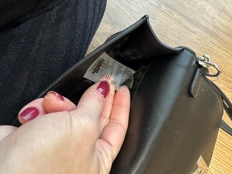 Kožená kabelka karl lagerfeld, karl lagerfeld