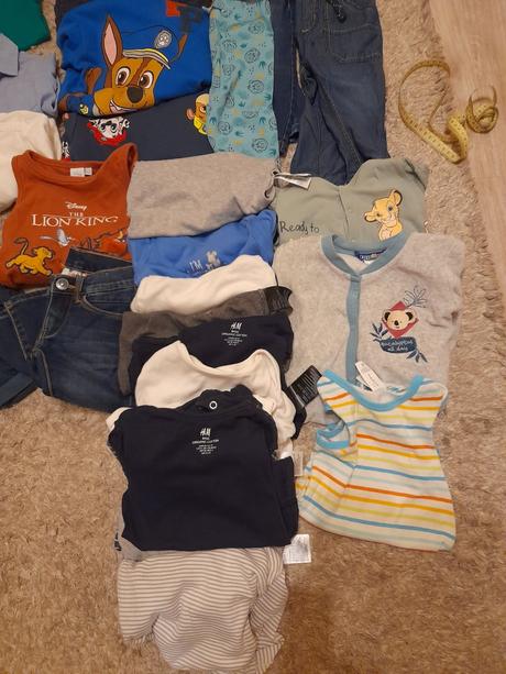 Balík oblečení, 86–98