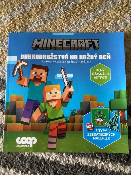Minecraft album dobrodružstvá na každý deň, 