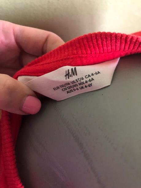Pulover 110/116, h&m,110