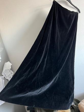 Vintage uzasna dlha zamatova sukna maxisukna zamat, m