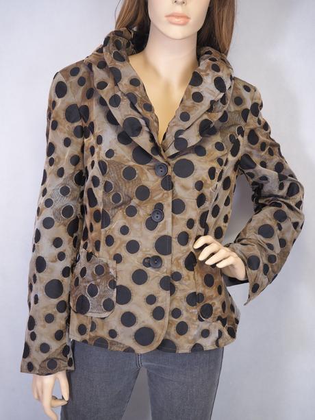 Luxusný elegantné sako madeleine, 40