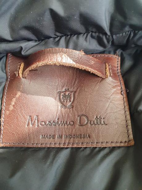 Bunda pánska parka zimná massimo dutti, m