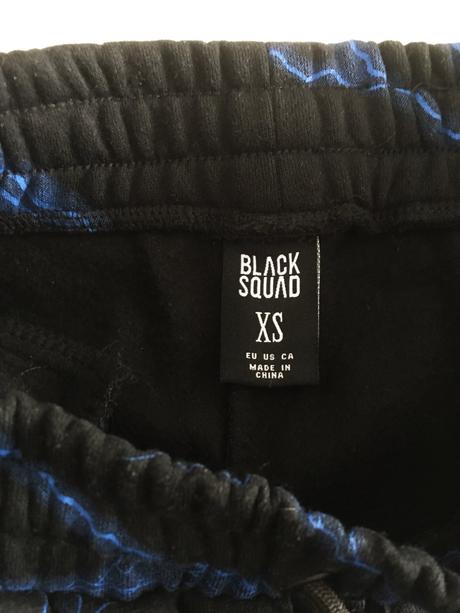 Teplé tepláky black squad veľ.xs, xs