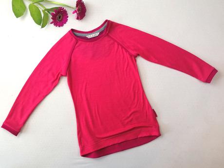 Merino tričko s dlhým rukávom, 80 - 122