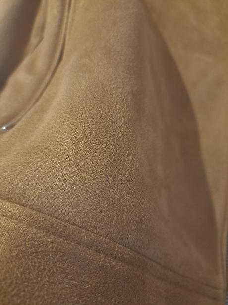 Semišová prechodná bundička, kik,l