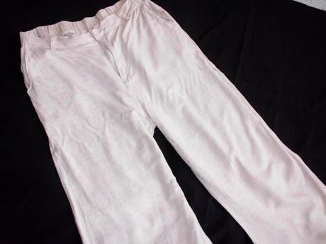 Širšie letné s ľanom, m