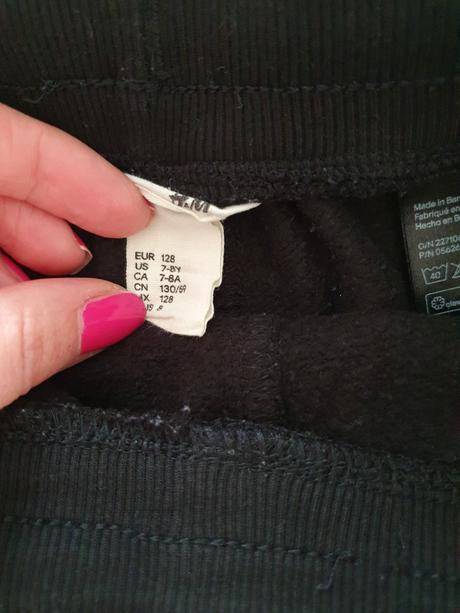 Teplákové šortky, h&m,128