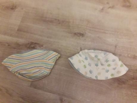 Textilný klobúk na hlavu obojstranný, f&f,62