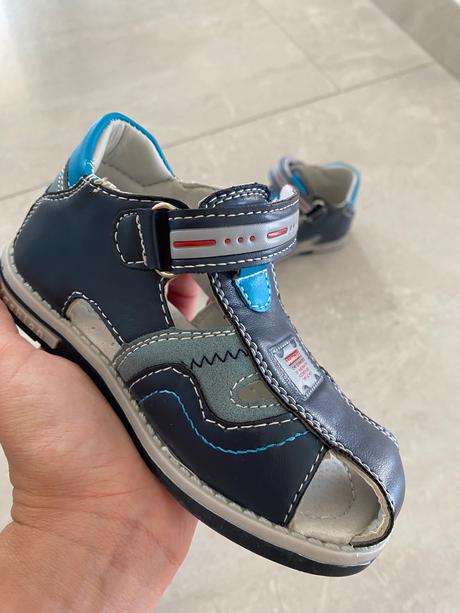 Detské kožené sandále, 25