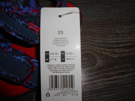 F&f nové letné sandalky č. 23, f&f,23