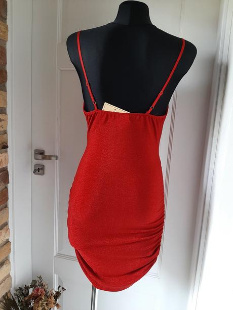 Elegantné dámske trblietavé šaty, 36 - xl