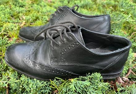 Spoločenské chlapč. elegantné šnurovacie topánky, 36