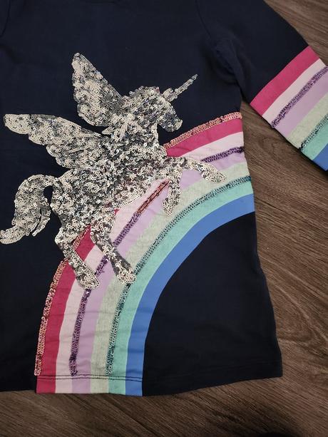 Krasna mikina/tunika 110/116, monsoon,110