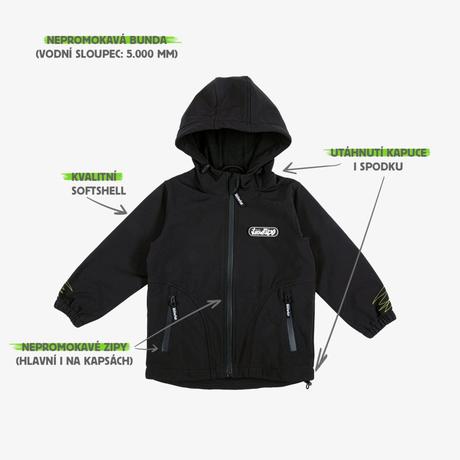 Softshell suprava loow fat, 140