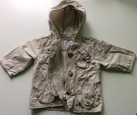 Motýliková  bundička - 3/6 mesiacov , next,68