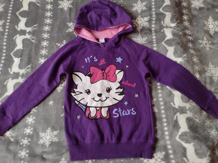 Fialová mikinka, takko,122