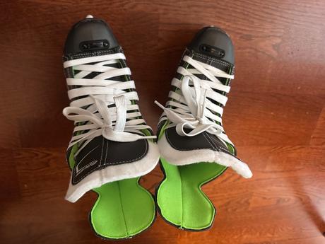 Detské hokejové korčule bauer - výborný stav, bauer,33