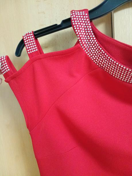 Červené šaty m, bonprix,m