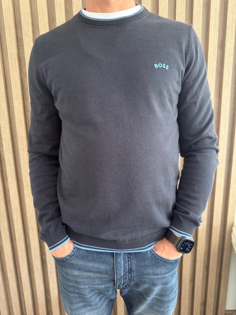 Krásny pánsky sveter hugo boss, hugo boss,m